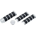 Kuryakyn 6780 Chrome Iso Hand Grips for Harley with Heated Grips