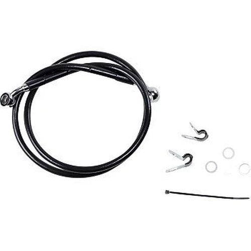 Drag Specialties 1741-2532 Stainless Steel Front Upper Brake Line Kit
