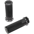 Arlen Ness 07-301 Fusion Black Slot Track Hand Grips for Harley Cable Op