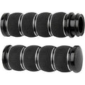 Arlen Ness 07-315 Black Fusion Ring Leader Hand Grips for Harley Electronic Tbw