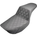 Saddlemen 882-09-172 Black Step-Up Seat Front Lattice Stitch for 82-00 Fxr