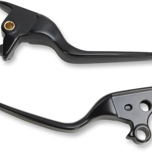Drag Specialties 0610-1683 Black Wide Blade Lever Set for 15-24 Softail