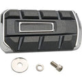 Ciro 61500 Chrome Chicane Brake Pedal Pad for 99-24 Harley Touring