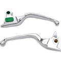 V-Twin 26-0000 Chrome Wide Lever Set for 15-17 Flstn Flstc Flstf