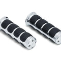 Kuryakyn 6236 Chrome Iso Hand Grips for Honda & Triumph