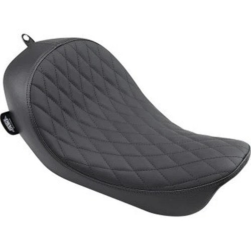 Drag Specialties Low Solo Seat Diamond for Harley Davidson Fxd Fld Dyna 06-17