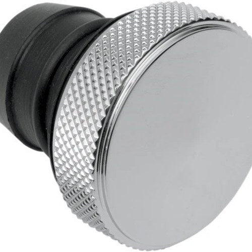 Drag Specialties 0710-0116 Chrome Peaked Oil Plug Cap for Softail 84-99