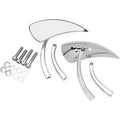 Drag Specialties 0640-0082 Chrome Tear Drop Style Mirror for Harley 65-23