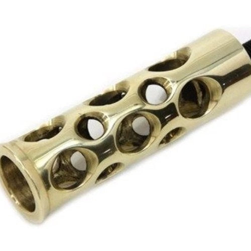 V-Twin 21-0288 Brass Swiss Cheese Holes Shifter Peg for Harley