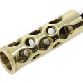 V-Twin 21-0288 Brass Swiss Cheese Holes Shifter Peg for Harley