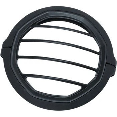 Kuryakyn 6688 Black Dillinger 5-3/4" Headlight Trim Ring for Harley