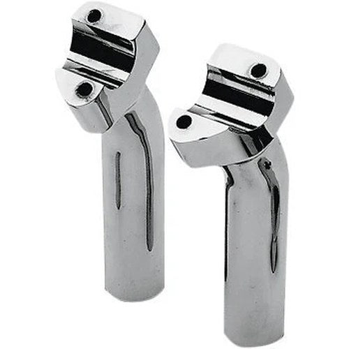 Drag Specialties DS-290112 Buffalo Billet Aluminum Handlebar Riser 5-1/2" Chrome