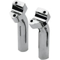 Drag Specialties DS-290112 Buffalo Billet Aluminum Handlebar Riser 5-1/2" Chrome