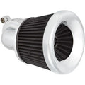 Arlen Ness 600-033 Chrome Velocity 90° Air Cleaner Kit for Harley Twin Cam