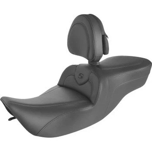 Saddlemen 897-06-187BR RoadSofa Seat w/Backrest for 97-07 FLHR/FLHX