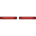 Custom Dynamics PB-SB-BCM-BR Black Red ProBEAM Bagz LED Saddle Bag Lights