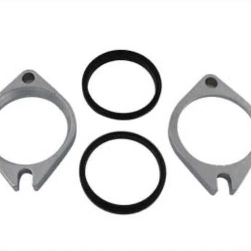 V-Twin 34-1188 Intake Flange Set for Harley Twin Cam Softail Dyna 07-17 Efi