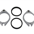 V-Twin 34-1188 Intake Flange Set for Harley Twin Cam Softail Dyna 07-17 Efi