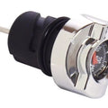 V-Factor 88017 Chrome Black Temperature Thermometer Oil Dipstick Sportster 04-22
