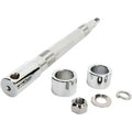 Drag Specialties 0214-0954 Chrome Front Axle Kit for 00-07 Harley Touring