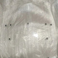 Memphis Shades 15" Clear Replacement Plastic Harley Flsts Fxsts Springer Detatch