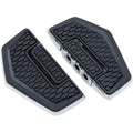 Kuryakyn 5908 Chrome Hex Floor Boards without Adapters