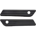 Arlen Ness 03-603 Black 10-Gauge Saddlebag Hinge Latch Covers for Touring 14-20