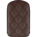Saddlemen 041145 / 0822-0329 Brown Lattice Stitch Sissy Bar Pad 11" x 6.5"