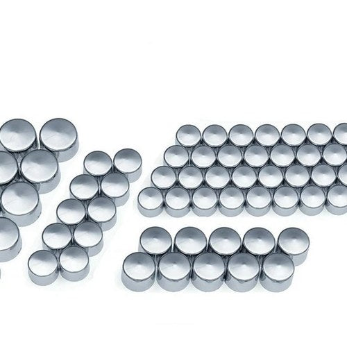 V-Twin 37-9546 Chrome Bolt Cover Kit for Harley M8 17-21 Motor / Engine