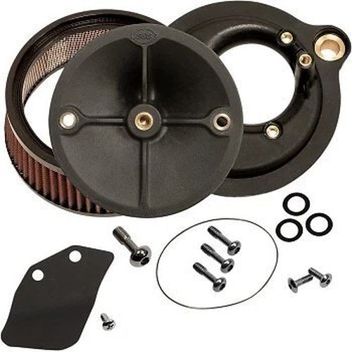 S&S Cycle 170-0354C Super Stock Stealth Air Cleaner Kit for 17-21 M8