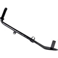 Black +1" Longer (10.5" L) Kickstand for Harley Touring Flht Flhr 07-16