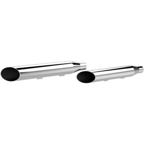 Khrome Werks 202395 Chrome Slash Cut Mufflers for Harley Sportster XL 14-20
