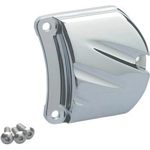 Kuryakyn 9050 Chrome Solenoid End Cover for 90-06 Big Twin & 91-22 Sportster