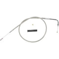 Drag Specialties 0651-0242 Stainless Braided Idle Cable 81-89 Harley