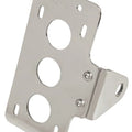 V-Factor 13130 Chrome License Plate Bracket Side Mount for Harley Custom Softail