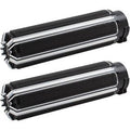 Arlen Ness 07-124 Black 10-Gauge Comfort Hand Grips for Harley Cable Op