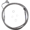 Drag Specialties 1741-3990 Extended Length Stainless Steel Brake Line Kit