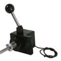 V-Factor 17782 Black Lever Solenoid Start System - Big Twin & Shovelhead 65-88