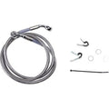Drag Specialties 1741-2646 Extended Length Stainless Front Brake Line Kit +6"