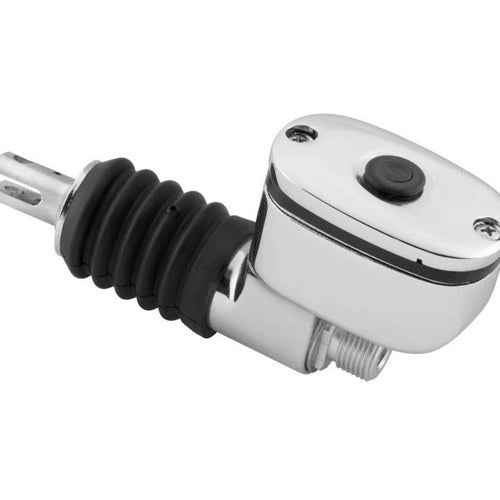 Biker's Choice 601733 Chrome Rear Brake Master Cylinder for Harley