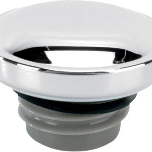 Drag Specialties DS-390281 Chrome Right Hand Vented Gas Cap for 96-25 Harley