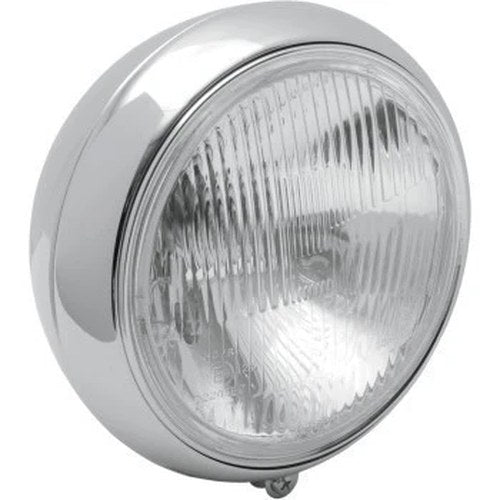 Drag Specialties 2001-0328 Chrome 7" Headlight for 86-17 Flst