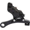 Arlen Ness 02-303 Rear Black Six-Piston Differential Bore Brake Caliper for 11.8