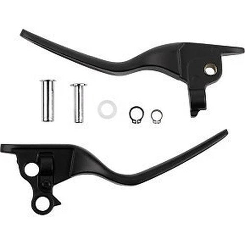 Drag Specialties 0610-2266 Custom Lever Set- Lsr - Black