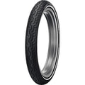 Dunlop D402 V-Twin Street Medium Whitewall Front Motorcycle Tire MH90-21 54H