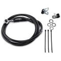 Drag Specialties 1741-2582 Extended Length +4" Black Vinyl Brake Line Kit