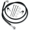 Drag Specialties 1741-2581 Extended Length +2" Black Vinyl Brake Line Kit