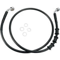 Drag Specialties 1741-2849 Extended Length Black Vinyl Brake Line Kit +6"