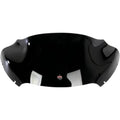Klock Werks 9" Black Sport Flare Windshield for Harley Fltr Road Glide 15-24