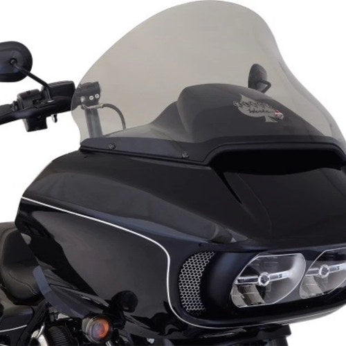 Klock Werks 15" Tinted Flare Pro-Touring Windshield for Harley Road Glide 15-23